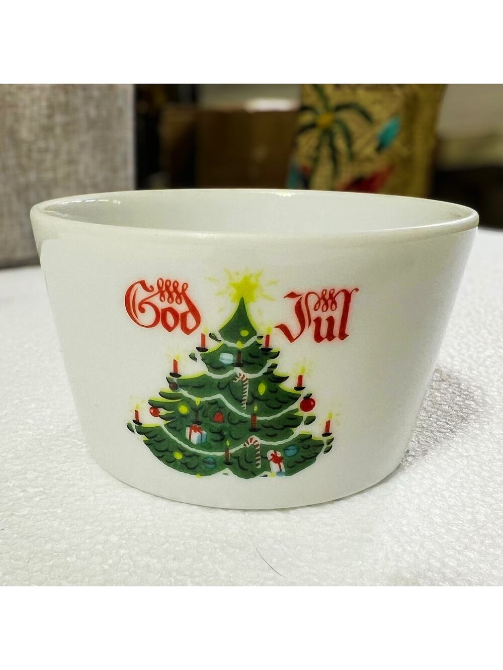 Open Sugar Bowl God Jul (White) by Berggren Traynor (White)